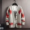 Heren Cardigan Pullover Herfst Knit Trui Jas Mannen Cardigan Jas Mode Kleding Mannen Casual Jas Wol Sweaters 2021 Nieuwe Y0907