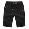 brand Male Sweatpants Fattening plus size men's shorts s chubby sports stretch 210714