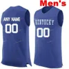 Maillots de basket-ball personnalisés Designer Designer NCAA College Kentucky Wildcats Jersey 22 Shai Gilgeous-Alexander 15 Cousins 0 Quade Green 2 Ashton Hagans Cousu