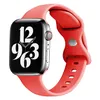 Soft Silicone Band Strap for Apple watch iWatch Series 7 6 5 4 3 2 45mm 41mm 38MM 42MM 40MM 44MM Wristband Butterfly buckle