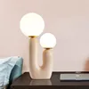 テーブルランプアメリカのクリエイティブフィンガーサボテンシェイプ樹脂ランプベッドルームリビングルームの装飾学習照明器具G9 bulb209y