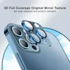 Lente da câmera Protetor de vidro de vidro temperado Telas de filme protetor de liga de metal tampa para iphone 11 12 13 promax mini caso de alta qualidade