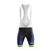 Brasile 2022 Estate Ciclismo Masculino Maglia da ciclismo Pantaloncini con bretelle Gel Pad traspirante Maillot Ciclismo Hombre Bicicleta De Montaña