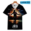 Custom Man Baseball Jersey Knappar Homme T-shirts 3D Tryckt skjorta Streetwear Tees T Shirts Hip Hop Kläder Fram och baksida Print Bra 0103