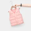 Autunno Inverno Abbigliamento per bambini Gilet Bambini Giù Cotone Tenere caldo Gilet Ragazzo Ragazza Versatile Indumento senza maniche 811 X2