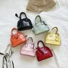 Fashion Girls PU Cuir Coell Sacs à main pour Fille Mini Sacs à poignée supérieure Sac à bandoulière pour enfants Messenger Sacs à main pour la fête