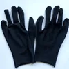 12 Pairs of Cotton Labour Comfortable Working Hand Protection Gloves Black For Home Cleaning