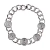 Trendiga kvinnor za maxi metall choker halsband guldkedja punk wide choker valentines dag gåva till hennes kostym smycken 1 pc3901987