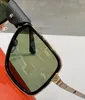 Square Pilot Sonnenbrille 0263 Gold Metall schwarz Graue Linse Sonnenbrille für Männer Gafas de Sol Uv400 Schutz Augenabzug Anzug Alle Gesichter Form mit Kiste