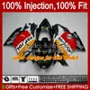 Carene moto per DUCATI 749-999 749S 999S 749 999 2003-2006 Carrozzeria ABS 27No.12 749 999 S R 2003 2004 2005 2006 749R 999R 03 04 05 06 Kit corpi OEM nero opaco