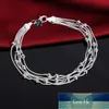 DOTEFFIL 925 Sterling Silber Fünf Schlangenkette Traubenperlen Armband Für Frauen Hochzeit Verlobungsfeier Modeschmuck Fabrikpreis Expertendesign Qualität Neueste