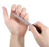 Uchwyt z tworzywa sztucznego Metal Dwustronne Nais Pliki Pro Plik Plik DIY Manicure Narzędzie pedicure