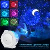 Star Night Light Projector Starry Sky Moon Projector Galaxy Ocean Nebula Lamp 6 Colors 360 Degree Rotation Night Lamp for Kids Y0910