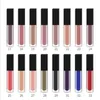 33Color Matte Lip Gloss Square Tube Anpassad läppstift Vattentät långvarig Liquid Lipgloss Acceptera din logotyp