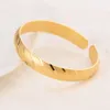 4PCS Bangles Fashion Trend India Jewelry 9 k Fine Solid THAI BAHT G/F Yellow Gold Matte High-Quality Cuff Bangle Women Sprit Retro