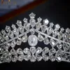 Haarspangen Haarspangen A356 Barock handgefertigte Braut Hochzeit Schmuck Großhandel Kristall Strass Tiaras Brautkrone Festzug Party Stirnband