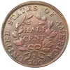 US A set of1800-1808 8pcs Draped Bust Half Cent Copper Craft Copy Decorate Coin Ornaments home decoration accessories239p