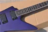 Purple Color Unique Explorer Electric Guitars Guitar Guitarra i stock7939334