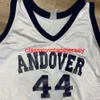 ステッチされた男性女性青年フィリップスアカデミーアンドーバーヴィンテージ2000年代初期のチャンピオンバスケットボールジャージー刺繍カスタム任意の名前番号xs-5xl 6xl