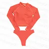 Mujer moda traje de baño manga larga tops triángulo breve primavera verano nadar desgaste playa agua deporte sólido color traje de baño
