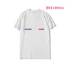 夏のメンズTシャツクラシックデザインファッションレディーストップスカジュアルプリントライタレールティー通気性のある屋外ストリートを着用21スタイル