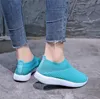 Shoe Sock 2021 Knit Paris Trainers Original Luxury Designer Womens Sneakers High Top Quality Mesh Casual Shoes 6 Colors 04