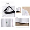 Browon nieuwe mode brief borduurwerk mannen t-shirt korte mouw turn-down patchwork kleding zomer casual slanke Koreaanse mannen kleding H1218