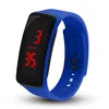 Fashion Men Women Casual Sports Bracelet Watches LED Electronic Digital Candy Color Silicone Watch for ladies Kids montre wk156