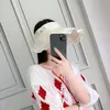 Urlaub Frauen Strand Visors Hut Fashion Casual Sun Protection Cap Outdoor Reisegarn breite Krempe