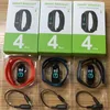 M4Prosmart Wristbands 체온 컬러 스크린 M5 보수계 심장 박동 모니터링 블루투스 스포츠 팔찌