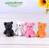 Party Homes Decoration Accessories Cute Plastic Teddy Bear Miniature Fairy Easter Animal Garden Figurines Home Decorations