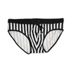 Men's Swimwear Brand Padded Swim Briefs Black Bikini Strips Push-Up Sexy Men Swimming Surffing Beach Shorts Mayo Sungas