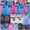 타일러 14 Herro Bam 13 Adebayo Jersey Jimmy 22 Butler Dwyane 3 Wade Jerseys Duncan 55 Robinson Basketball 7777