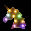 Luci notturne a LED colorate per animali Unicorno Cavallo Gatto Panda Leone Procione Dinosauro Fenicottero Cigno rosa Lampada da comodino giocattolo per bambini