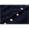 Orgreet OL Style Blue Velvet Jurk Winter Dames Vestido Vrouw Lange Mouw Office Ropa Mujer Robe 210525
