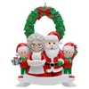 Merry Christmas Tree Decorations Santa's Family Indoor Decor Resin Coffee Cup Ornamenten in 7 Editions Co005 Ship-by FedEx UPS DHL