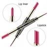 Top Marka Lip Liner Wodoodporna Szminki nawilżające Długotrwałe Wargi Lipliner Makeup Pen Matte Lipstick Set Prezenty dla kobiet