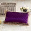 Small Square Pillow for Beauty Salon, Massage Cushion, Foot Pillow, Head Pillow Cushion, Face Comfort Pillow, Lace Edge F8043 210420