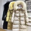 women's snow down parka