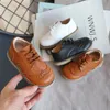 Toddler Girls Leather Casual Shoes Spring Summer Strap Children Mary Jane School Uniform Shoes for Kids Flat Dress Shoe