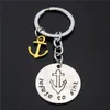 Fish Hook Fishing Keychains Beach Fish Keyring Anchor Lighthouse Charms Summer Jewelry Gift4080798