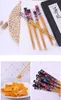 5 par japanska naturliga bambu ätpinnar återanvändbar chopstick presentuppsättning bordsskivor tvättbar för diskmaskin