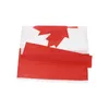 Canada Drapeau canadien 3x5 pieds 2x3 imprimé couleurs vives œillets en laiton qualité polyester 3x5FT 90x150cm 60x90 cm feuille d'érable extérieur intérieur bannière en nylon