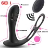 NXY Anal Sex Zabawki Sprzedaj Wtyczki Anal Wibratory Wireless Pilot Prostate Masażer Opóźnienie Wynaulowanie Sex Zabawki dla mężczyzn Orgazm USB Akumulator 1123