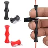 1 Set Jaktbågskytte Recurve Bowstring Finger Guard Saver Soft Silicone Bow String Protector Outdoor Shooting Tool
