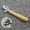 Wooden Handle Bottle Opener 2 In 1 Metal Can Opener Beer Openers RRD10956