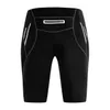 Pantaloncini da bicicletta da notte riflettenti professionali da uomo Abbigliamento da esterno per bici Pantaloncini con bretelle imbottiti in gel da ciclismo Pantaloncini con bretelle da ciclismo