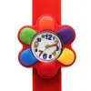 Дети шлепайте часы многоцветные кварцевые аналоговые наручные часы Силиконовые Спортивные Смотрения Дети мальчик -девочка Студент Рождественский подарок Смотрите 7533499