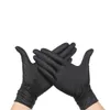 Gants jetables 100 pièces sans latex sans poudre examen tatouage haute élastique protection Guantes Nitrilo