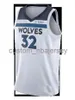 Mens Dames Jeugd Karl-Anthony Towns # 32 Swingman Jersey Stitched Aangepaste naam Elk nummer